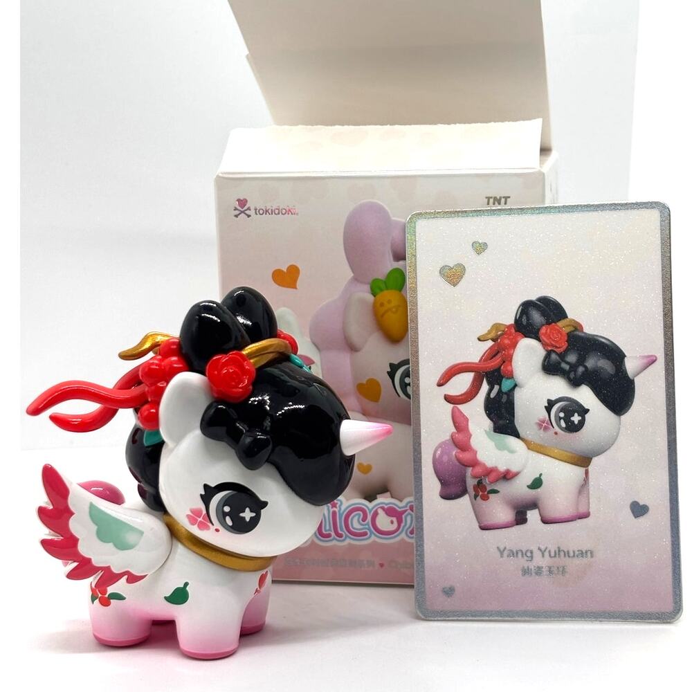Yang Yuhuan, Chibi Style Unicorno Collectible Art Figure, by Tokidoki - New